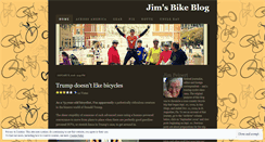 Desktop Screenshot of jimsbikeblog.wordpress.com