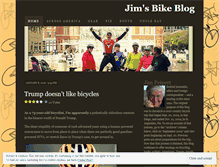 Tablet Screenshot of jimsbikeblog.wordpress.com