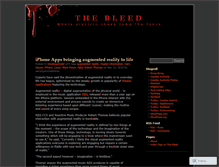 Tablet Screenshot of dasbleed.wordpress.com