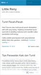 Mobile Screenshot of littlereny.wordpress.com