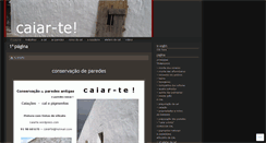 Desktop Screenshot of caiarte.wordpress.com