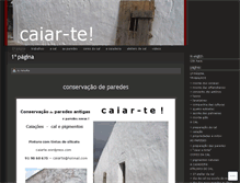 Tablet Screenshot of caiarte.wordpress.com