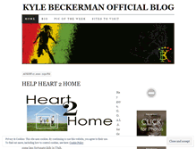 Tablet Screenshot of kylebeckerman.wordpress.com
