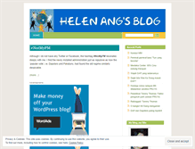 Tablet Screenshot of helenang.wordpress.com