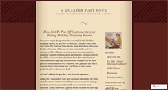 Desktop Screenshot of 4fifteen.wordpress.com
