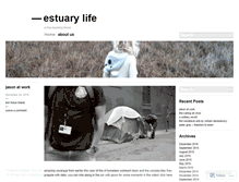 Tablet Screenshot of estuarylife.wordpress.com