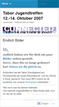 Mobile Screenshot of jugendtreffen2007.wordpress.com
