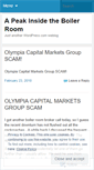 Mobile Screenshot of olympiacapitalmarketsgroup.wordpress.com