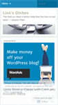 Mobile Screenshot of lisssdishes.wordpress.com