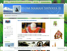 Tablet Screenshot of omshivam.wordpress.com