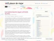 Tablet Screenshot of elplacerdeviajar.wordpress.com