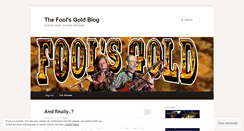 Desktop Screenshot of foolsgoldacoustic.wordpress.com