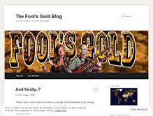 Tablet Screenshot of foolsgoldacoustic.wordpress.com