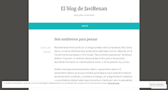 Desktop Screenshot of javirenan.wordpress.com