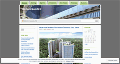 Desktop Screenshot of hildalexander.wordpress.com