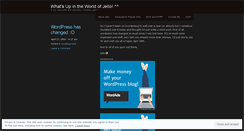 Desktop Screenshot of jellopenguin.wordpress.com