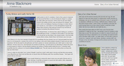 Desktop Screenshot of annablackmore.wordpress.com