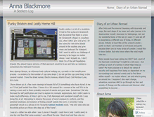 Tablet Screenshot of annablackmore.wordpress.com