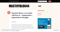 Desktop Screenshot of mastiffblog44.wordpress.com