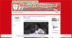 Desktop Screenshot of blogaodaportuguesa.wordpress.com