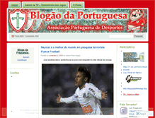 Tablet Screenshot of blogaodaportuguesa.wordpress.com