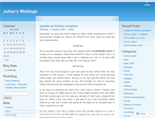 Tablet Screenshot of julianmorin.wordpress.com