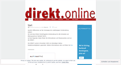 Desktop Screenshot of direktonline.wordpress.com