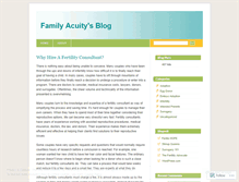 Tablet Screenshot of familyacuity.wordpress.com