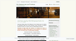 Desktop Screenshot of elgaragedelasutopias.wordpress.com