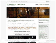 Tablet Screenshot of elgaragedelasutopias.wordpress.com