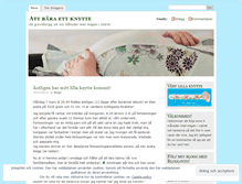 Tablet Screenshot of mittlillaknytte.wordpress.com