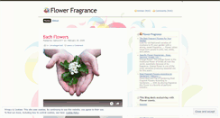 Desktop Screenshot of flowersfragrance.wordpress.com