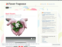 Tablet Screenshot of flowersfragrance.wordpress.com