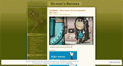 Desktop Screenshot of mummysrhymes.wordpress.com