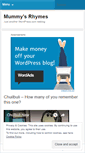 Mobile Screenshot of mummysrhymes.wordpress.com