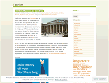 Tablet Screenshot of gbtourism.wordpress.com