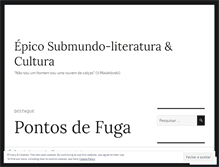 Tablet Screenshot of epicosubmundo.wordpress.com