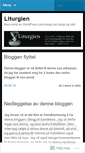 Mobile Screenshot of liturgien.wordpress.com