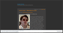 Desktop Screenshot of mrconcha.wordpress.com
