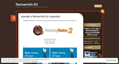 Desktop Screenshot of partnerinfoeu.wordpress.com