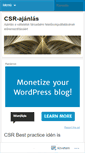 Mobile Screenshot of csrajanlas.wordpress.com