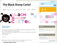 Tablet Screenshot of blacksheepcartelracing.wordpress.com