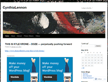 Tablet Screenshot of ccynthia93.wordpress.com