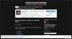 Desktop Screenshot of empireavenuestrategy.wordpress.com