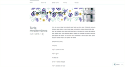 Desktop Screenshot of cocinarycomer.wordpress.com