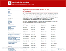 Tablet Screenshot of healthinfodelhi.wordpress.com