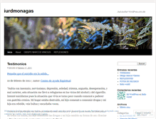 Tablet Screenshot of iurdmonagas.wordpress.com