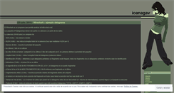 Desktop Screenshot of ioanagav.wordpress.com
