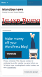 Mobile Screenshot of islandbusnews.wordpress.com
