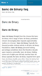 Mobile Screenshot of cart2.bancdebinaryfaq.wordpress.com